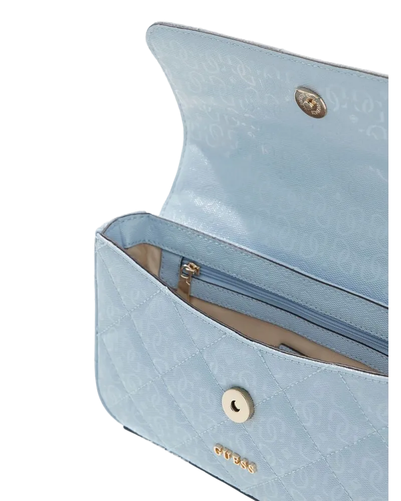 Guess Women's Crossbody Bag Aqua Polyurethane - Crossbody-Bags Blue