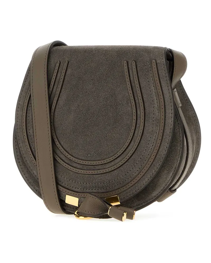 Chloé Suede Bag — Gray Gray