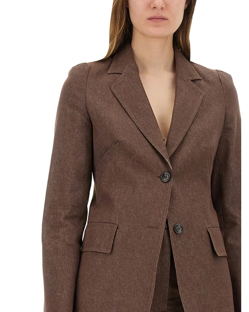 Max Mara Ambush Jacket — Brown Brown