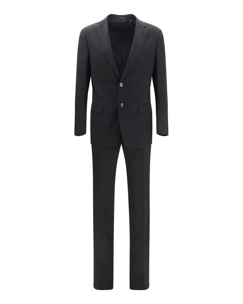 Giorgio Armani Linea Pant Suit — Black Black