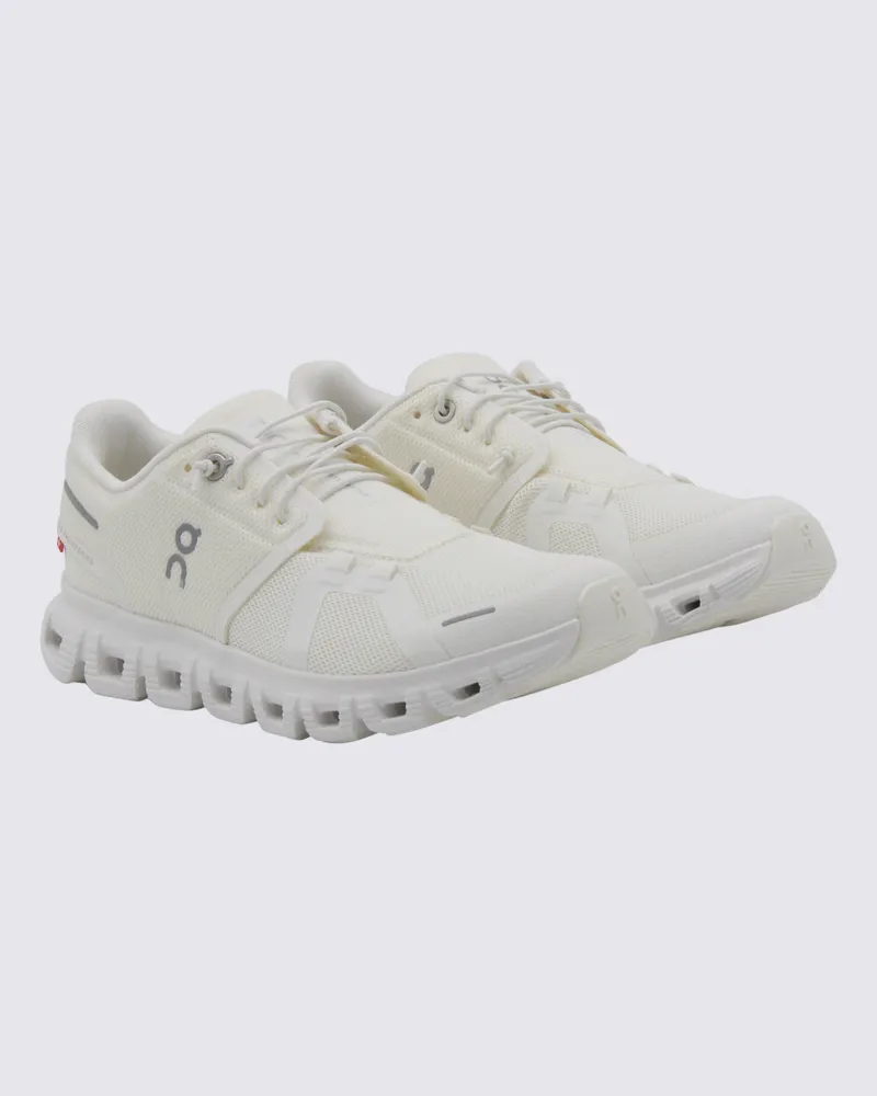 ON Women's Cloud Sneakers White Tex Sole White
