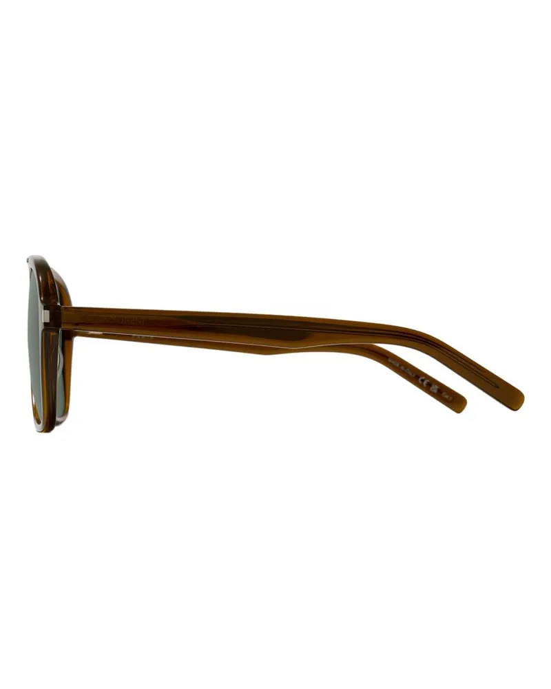 Saint Laurent Unisex Sl 545 Sunglasses -  Acetate Brown Accessories Brown
