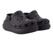 Women's Clog Black Synthetic Slippers
