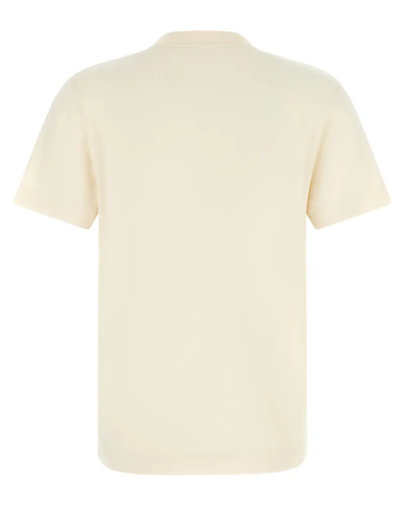 Jacquemus Women's Beige Cotton T-Shirt Beige