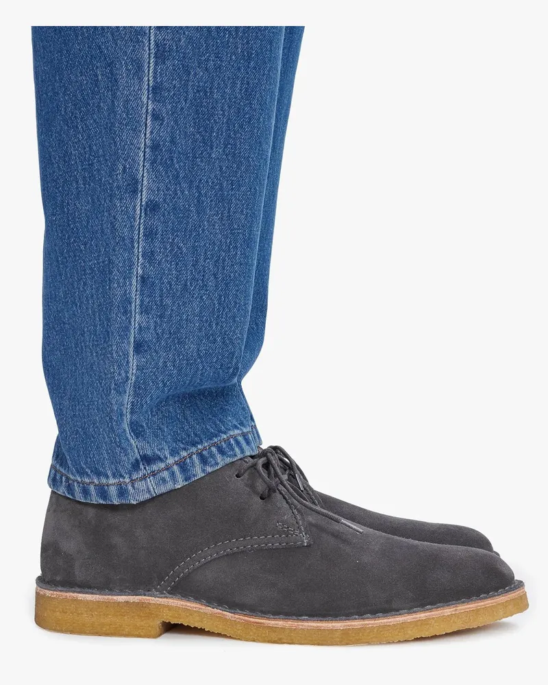 A.P.C. Theo Ankle Boot — Gray Gray