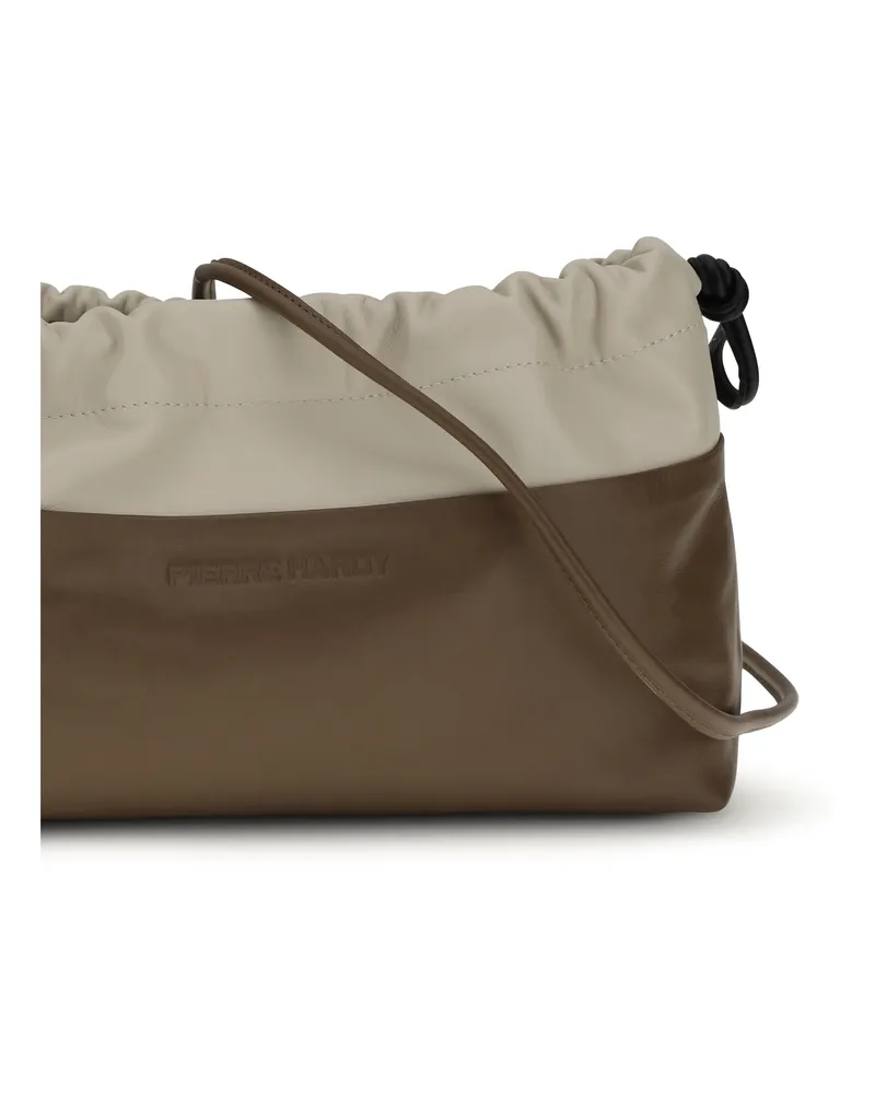 Pierre Hardy Women's Clutch Bag Twin Camel-Off-White Shoulder Camel/off-white Camel