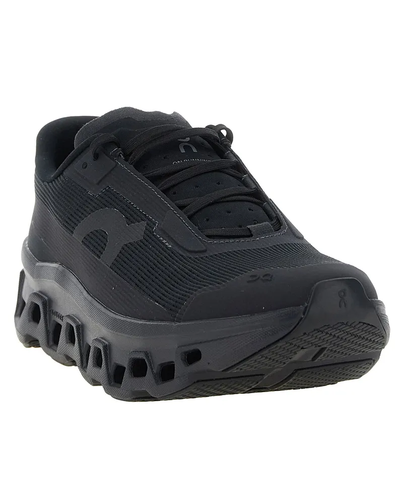ON Cloudmonster Sneakers — Black Black