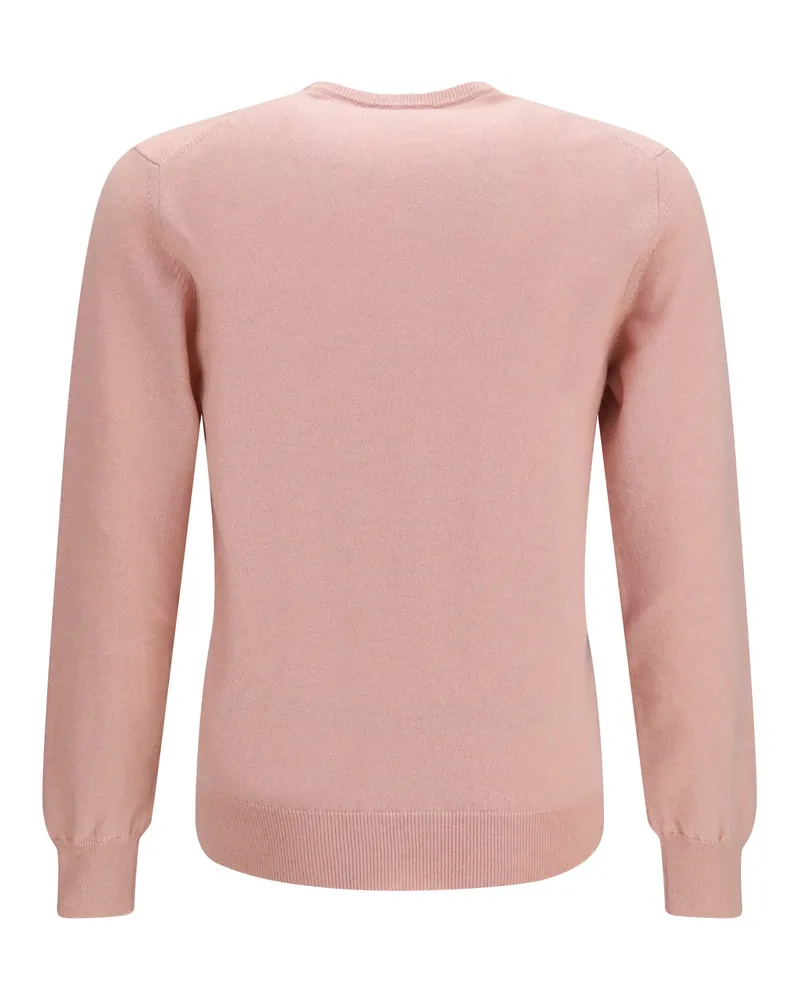 Piacenza Cashmere Cashmere Crewneck Sweater — Pink Pink