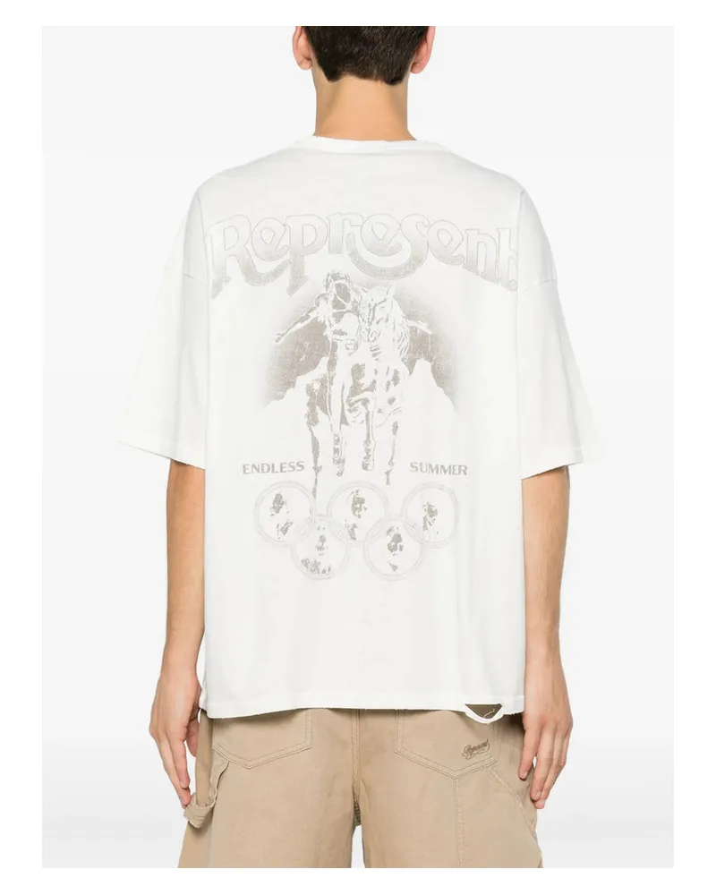 REPRESENT Smobl T-Shirt — White White