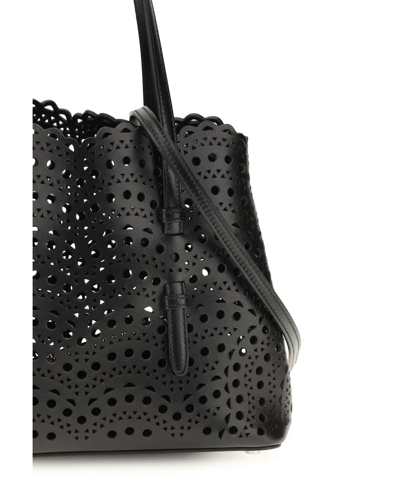 Alaïa Women's Shoulder Bag Mina 25 Black Black