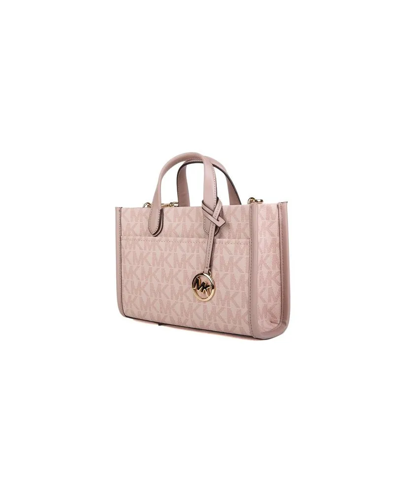 Michael Kors Women's Tote Bag Ballet 89.coated Canvas - Tote-Bags Pink