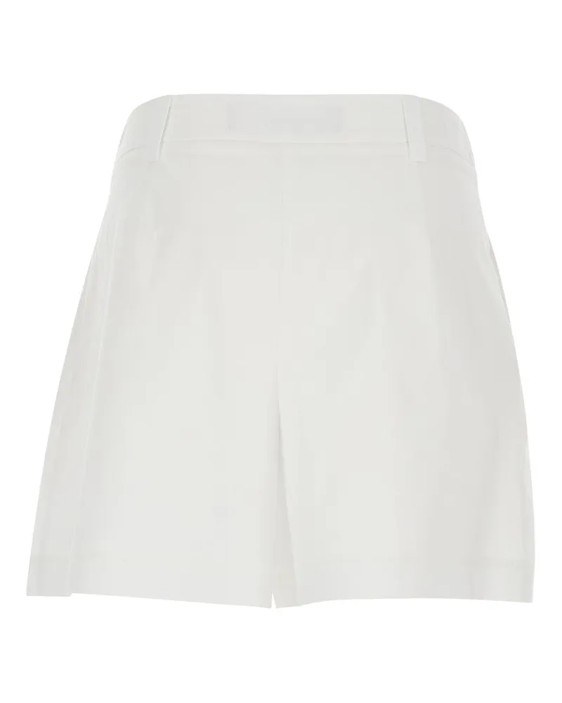 Federica Tosi Women's Shorts Cotton Popeline White White