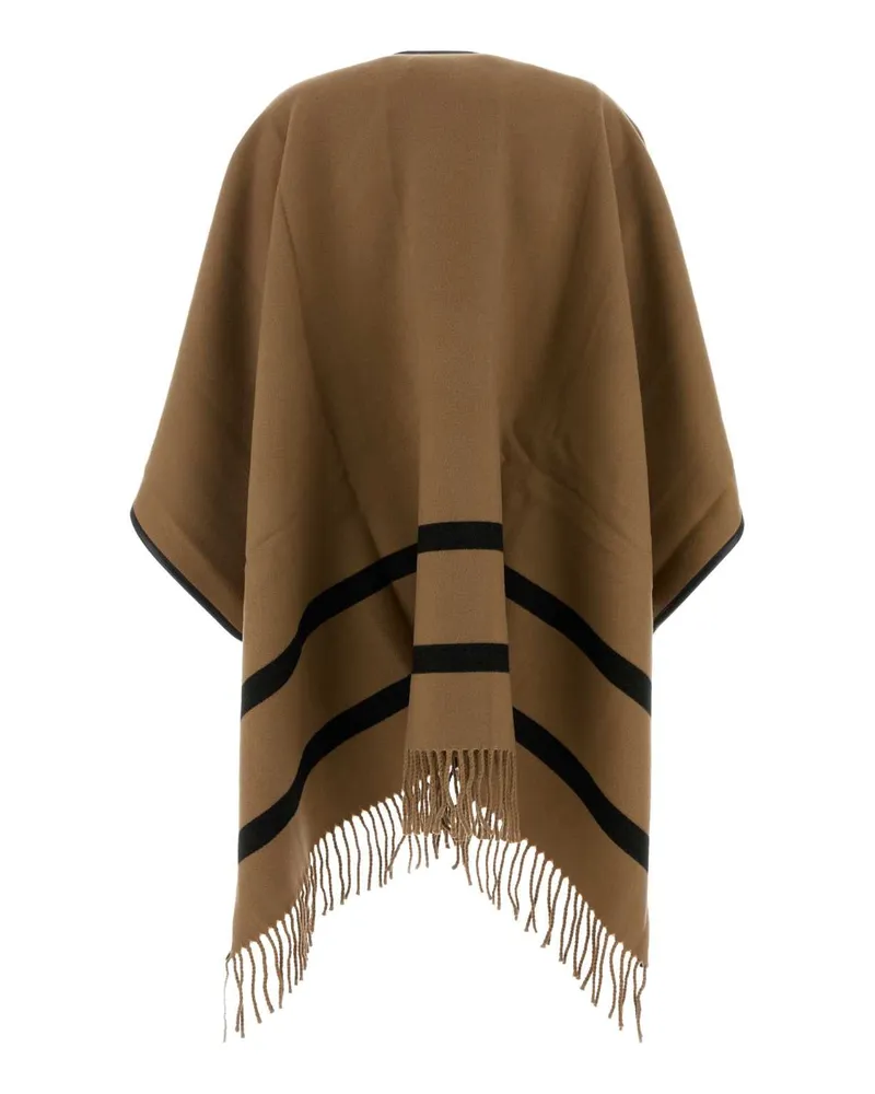 Max Mara Women's Aris Cape Beige Wool Capes Beige