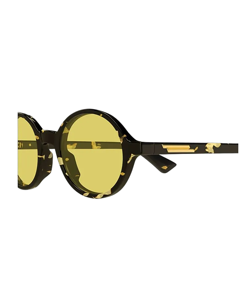 Bottega Veneta Unisex Sunglasses Brown Recycled Acetate Brown