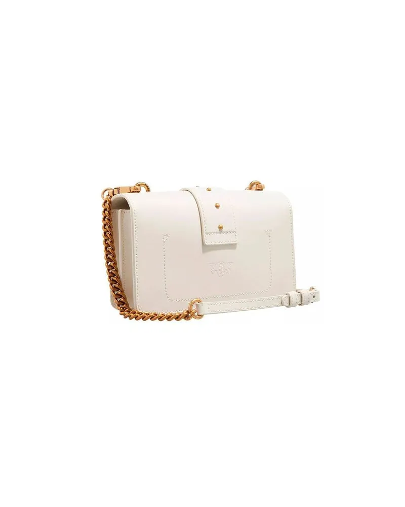 Pinko Women's Crossbody Bag White Polyamide Polyurethane Crossbody-bags White