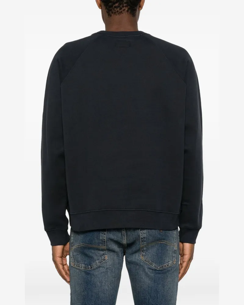 Emporio Armani Logo-Print Sweatshirt — Black Black