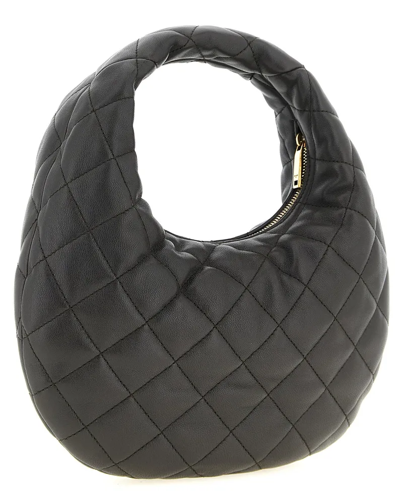 Saint Laurent Icarino Baby Shoulder Bag — Black Black