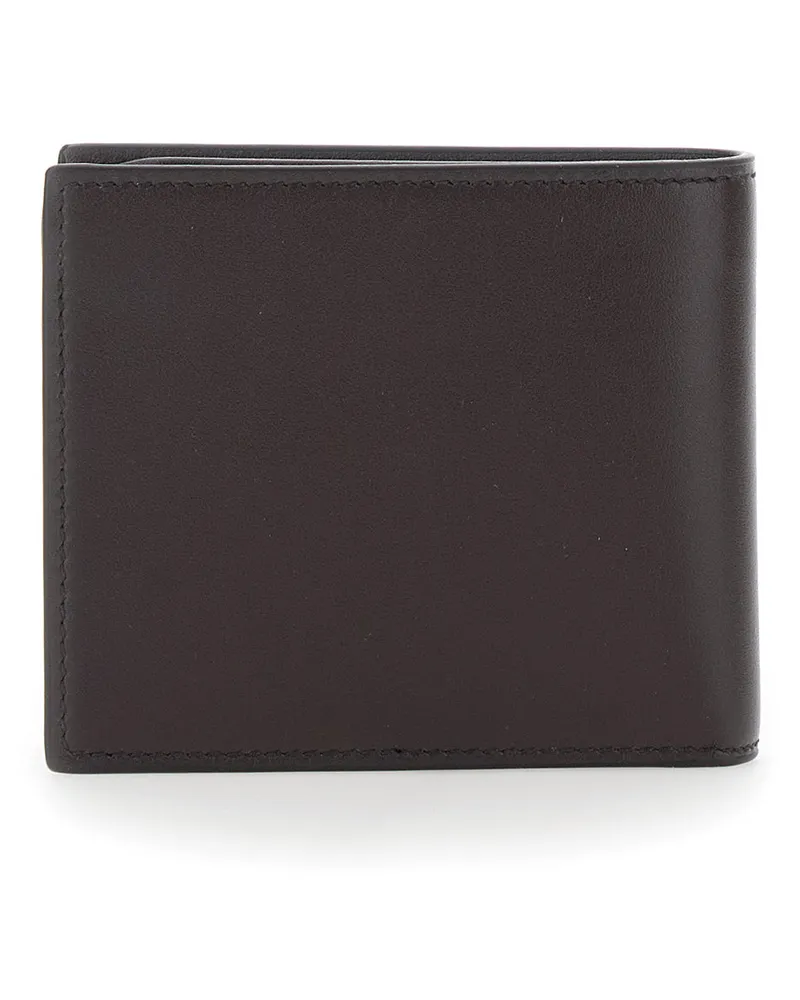 Gucci Men's Bi-Fold Wallet With Horsebit Brown Leather Calf Brown