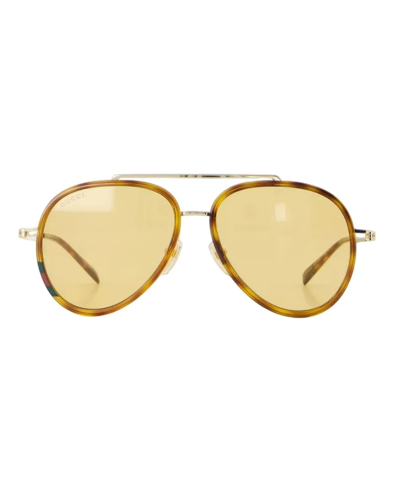 Gucci Men's Gg1981s Sunglasses -  Acetate Brown Accessories Brown