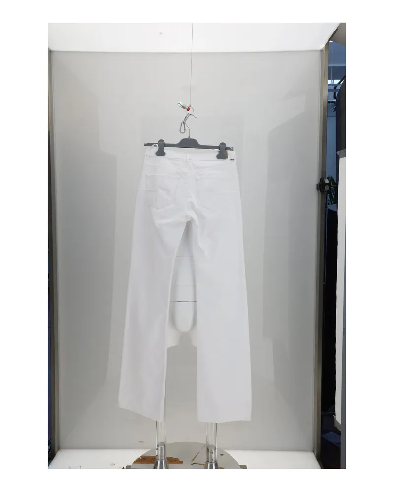 Dior Women's Jeans White Cotton White