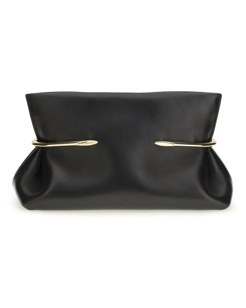 Givenchy Women's Clutch Bag Pinch Nappa Leather Black Black