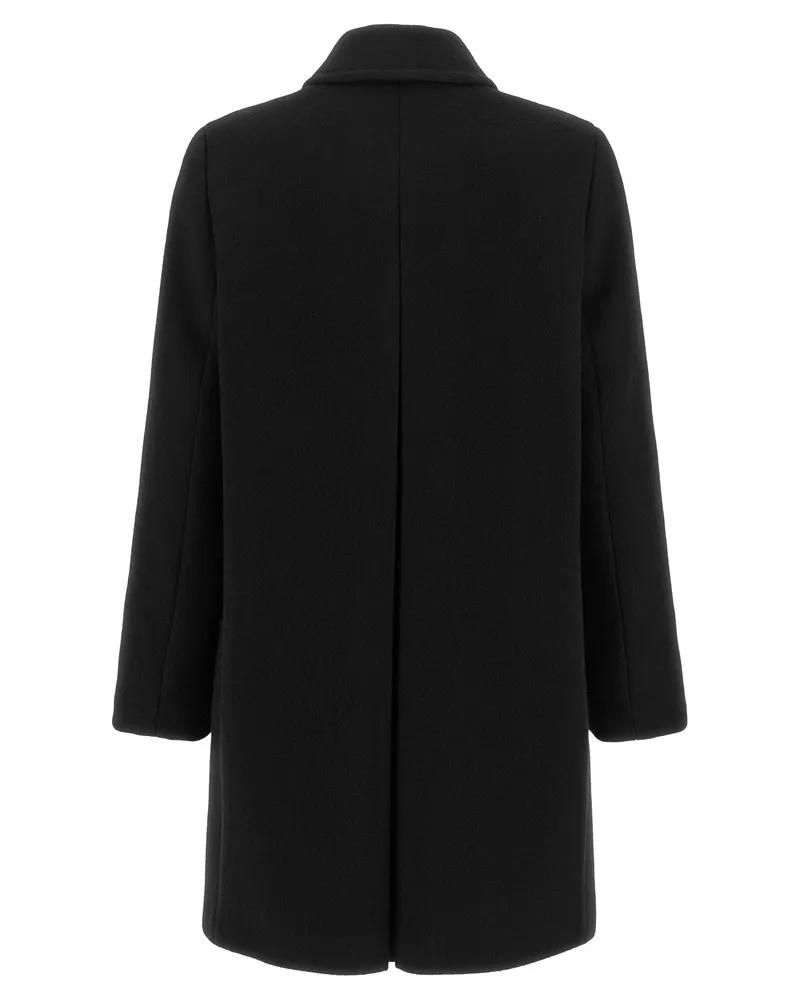 Burberry Gosford Coat — Black Black