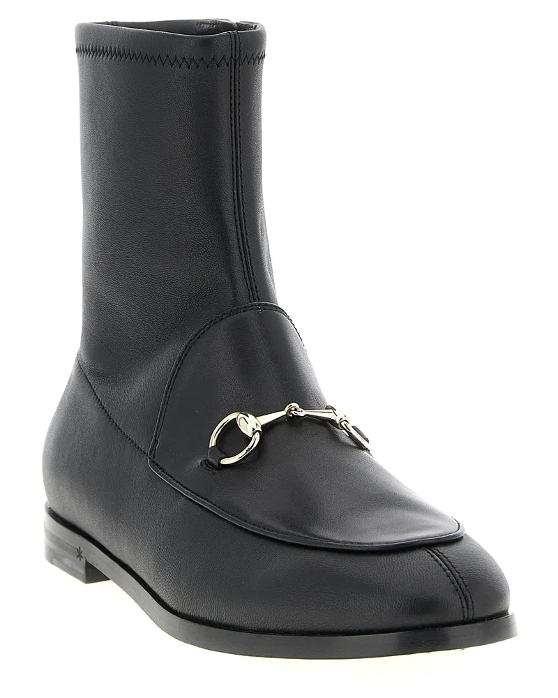 Gucci Jordaan Ankle Boot — Black Black