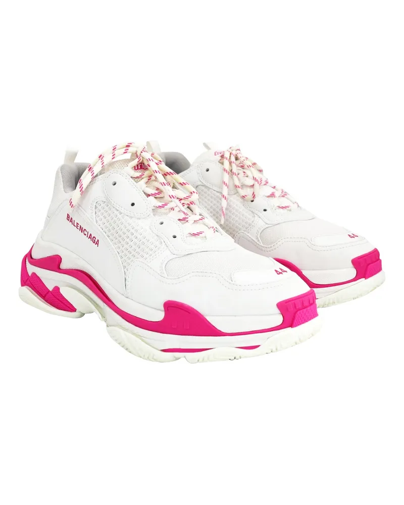 Balenciaga Triple S Sneakers — White White