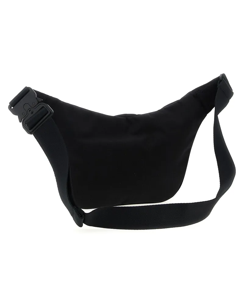 Y-3 Unisex Black Polyamide Crossbody Bag Black