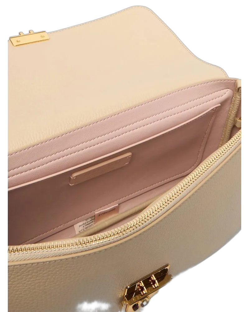 Coccinelle Women's Handbag Sandshell Bovine Leather Beige