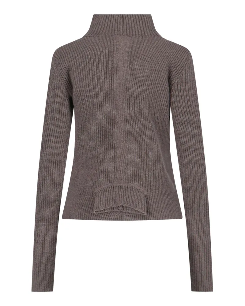 Rick Owens Women Sweaters Brown Cashmere Gray