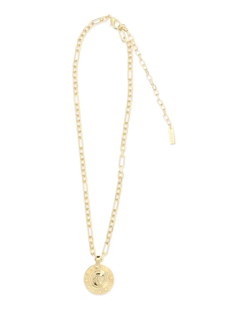 Versace Women's Necklace Irradia Gold Brass Necklaces Gold