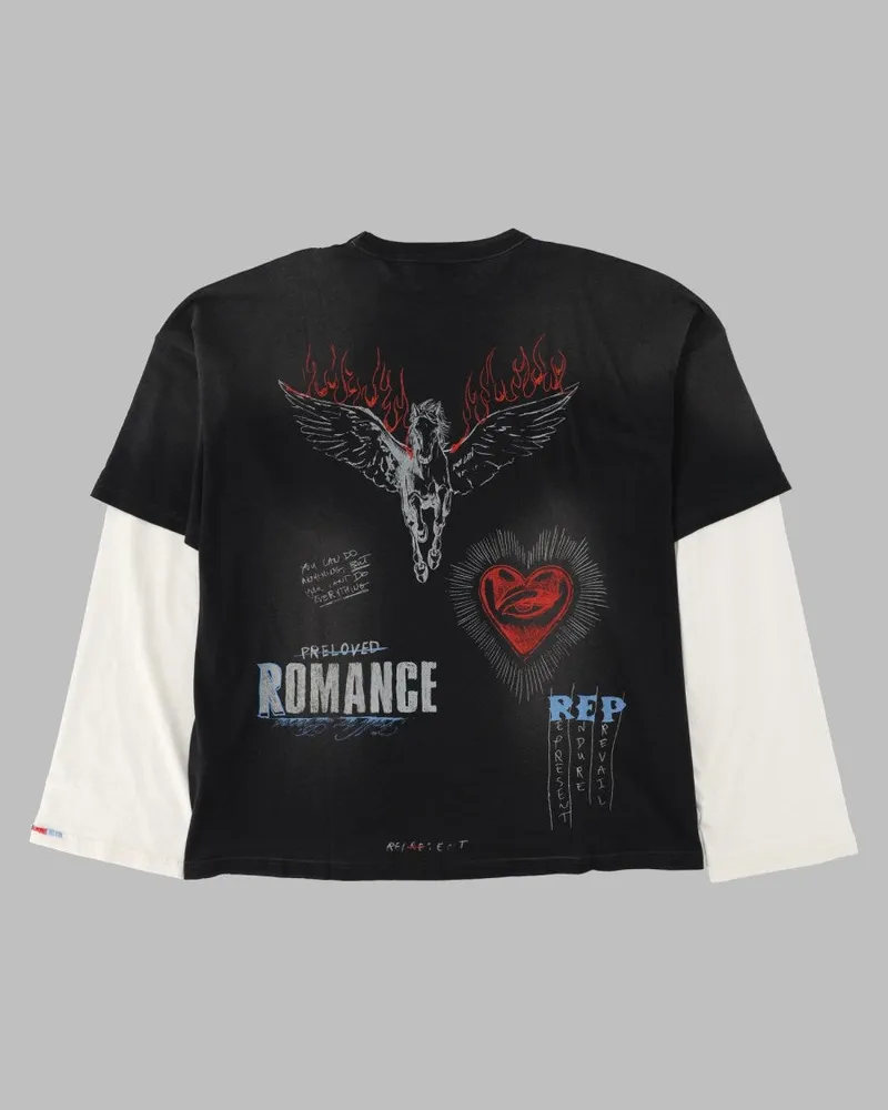 REPRESENT Organic Cotton Hemp Blend T-Shirt — Black Black