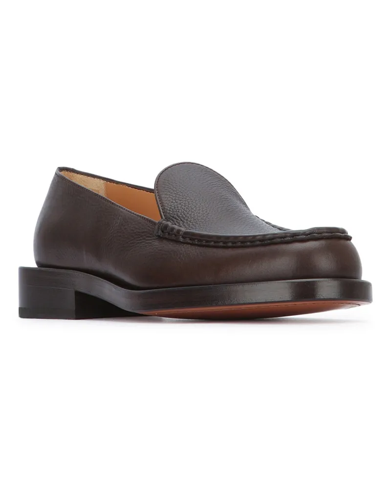 Jacquemus Men's Les Mocassins Darkbrown Mocassini Loafers Brown