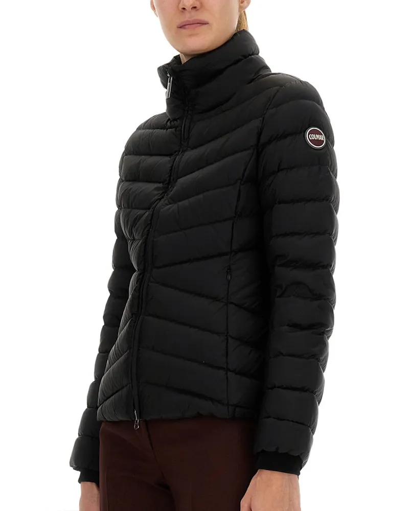 Colmar Knitted Cuffs Down Jacket — Black Black