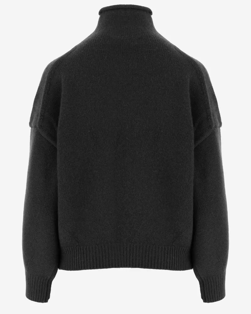 arch4 Women Cashmere Sweater Black Black
