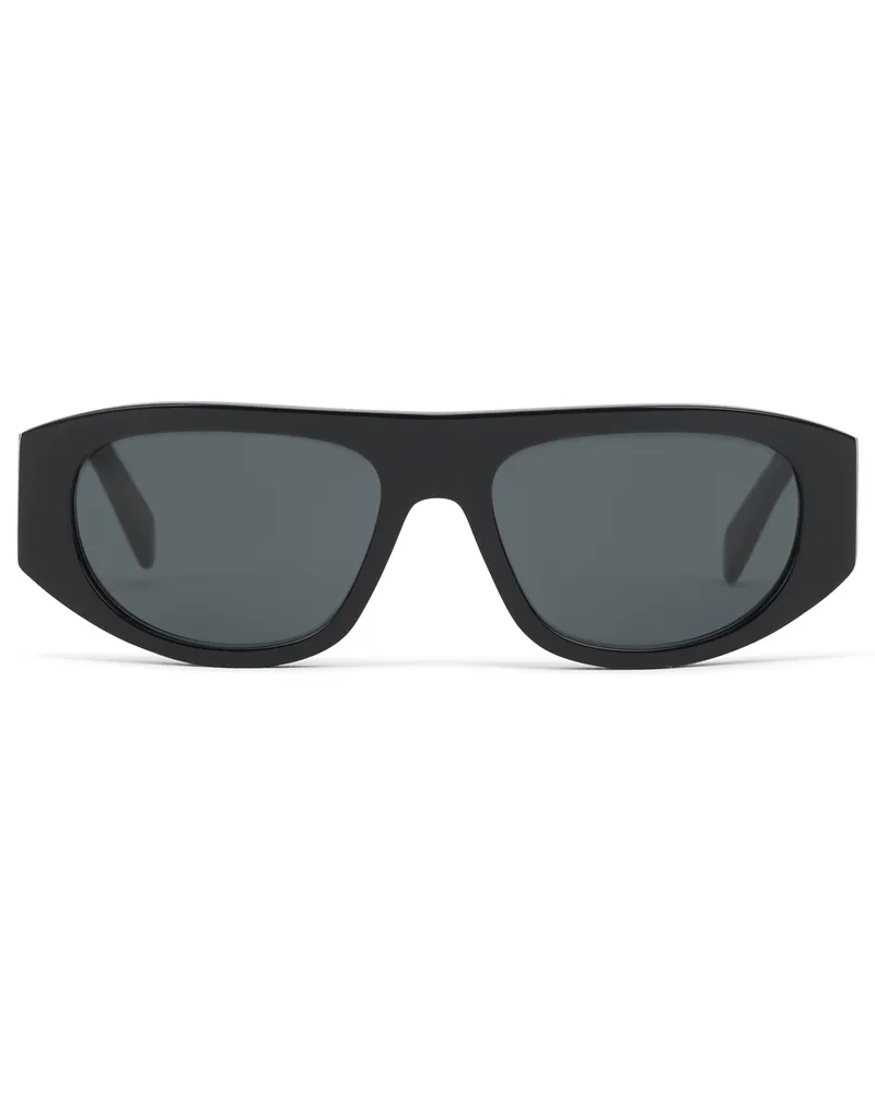 Celine Men's Sunglasses Triomphe 02 Black Acetate Black