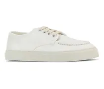 Men's Allacciate Sneaker White Fabric