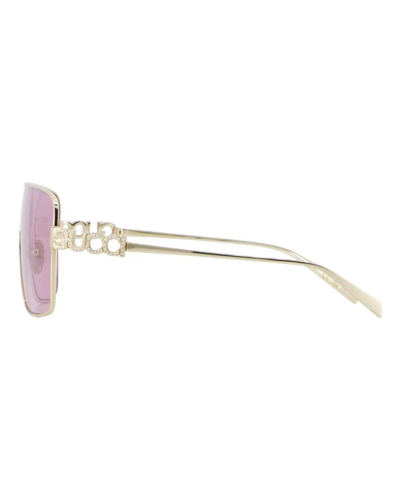 Gucci Women's Gg1936s-005 Gold-Toned Acetate Sunglasses Pink Pink