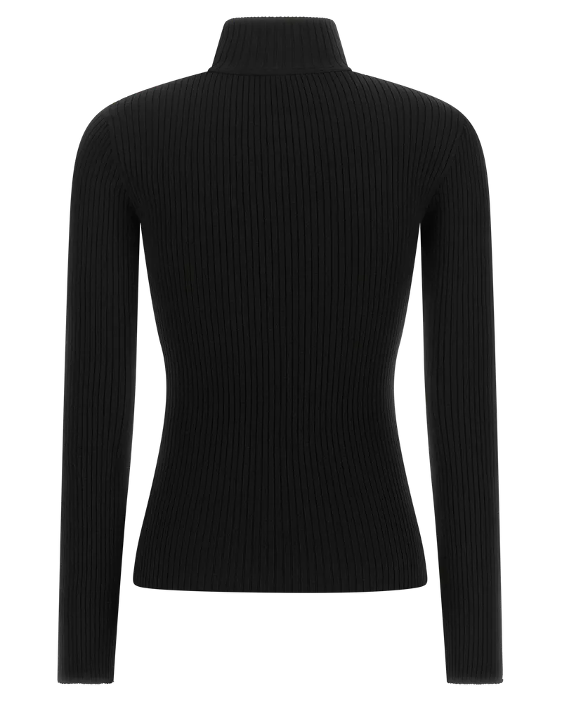 Courrèges Women Black Viscose Cardigan Clothing Black