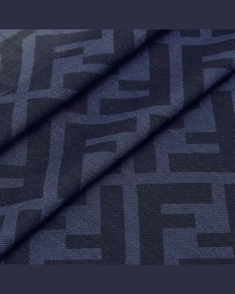 Fendi E26 Scarf — Navy Navy