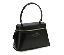 Women's Antigona Mini Handbag Black Calf Leather Bos Taurus Handbags Hand Bags