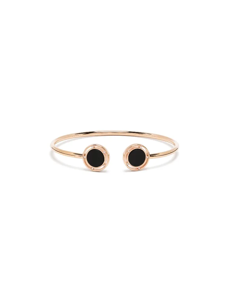 DAMIANI Women's 18kt Rose Gold D.side Diamond Cuff Continuty Rose