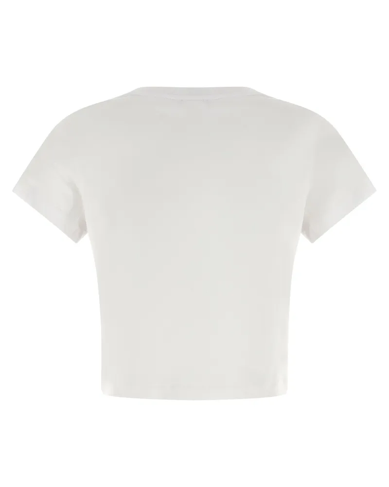 Kitsuné Women White Cotton T-Shirt White