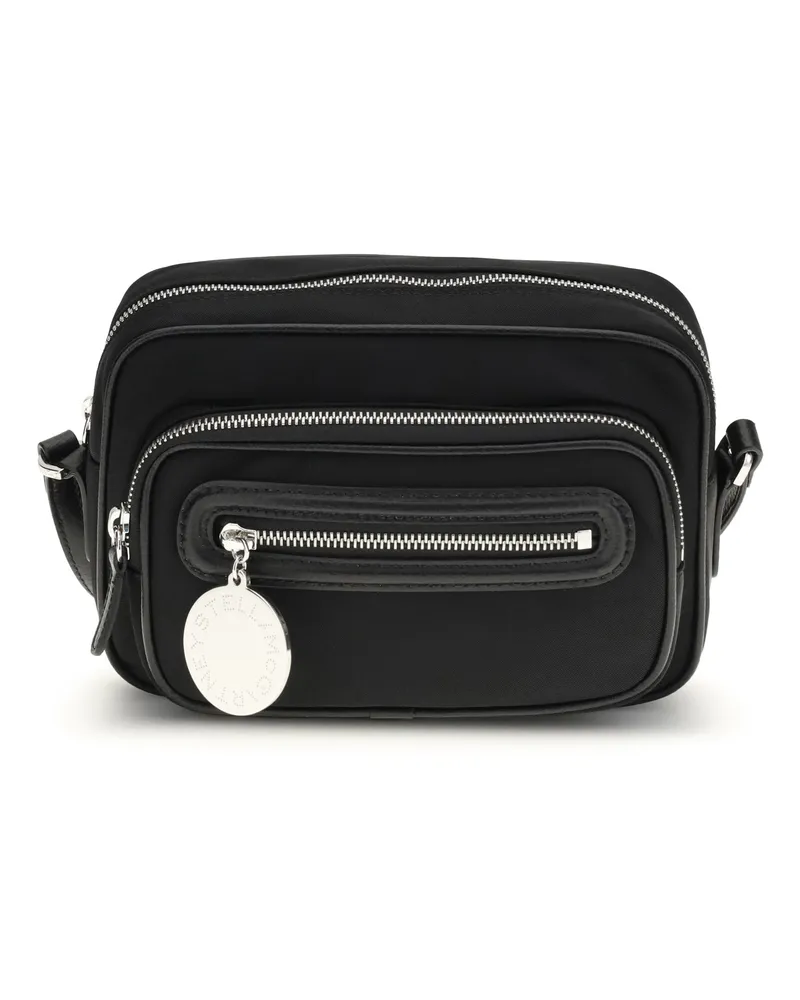 Stella McCartney Women's Shoulder Bag Dartmoor Ultra Black Polyamide Backpacks Black