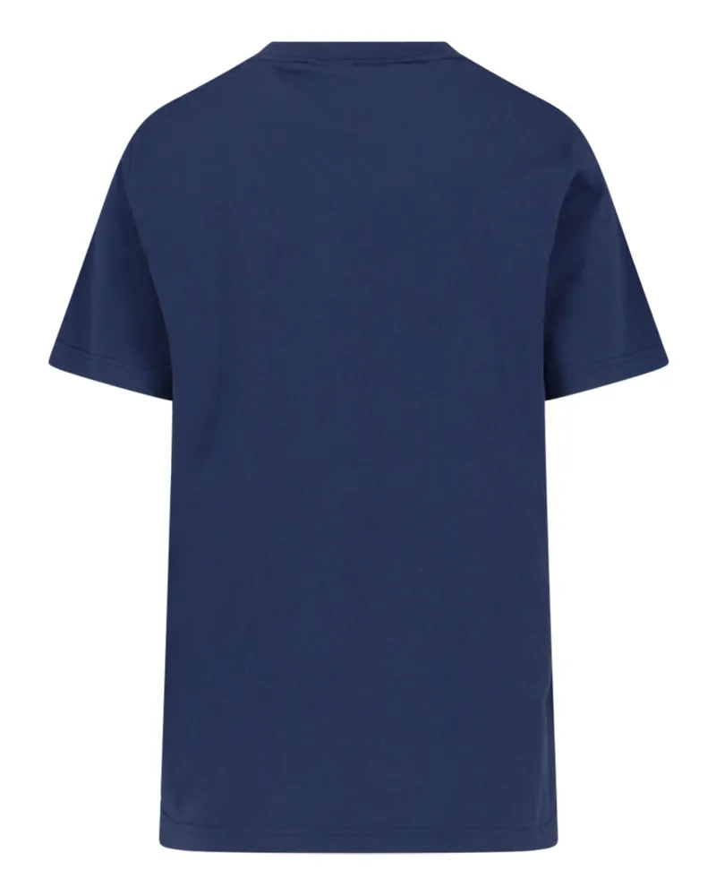 AUTRY Unisex T-Shirts And Polos Blue Cotton Navy