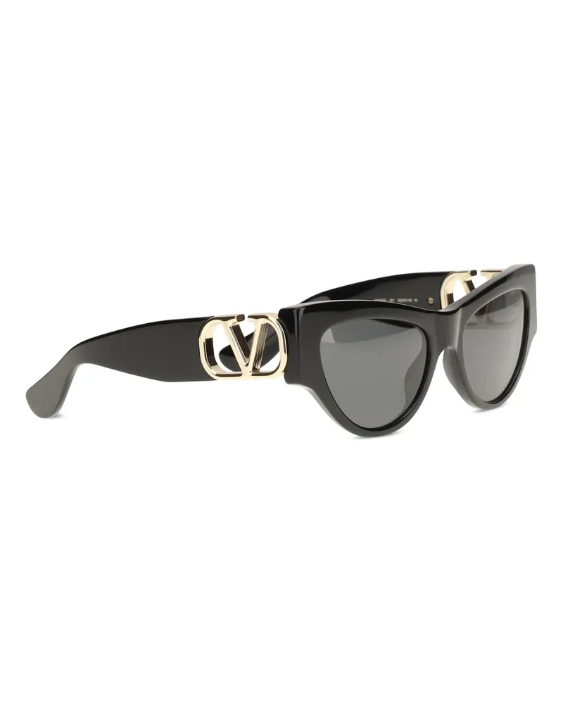 Valentino Garavani VG0053S Cat-Eye Sunglasses — Black Black
