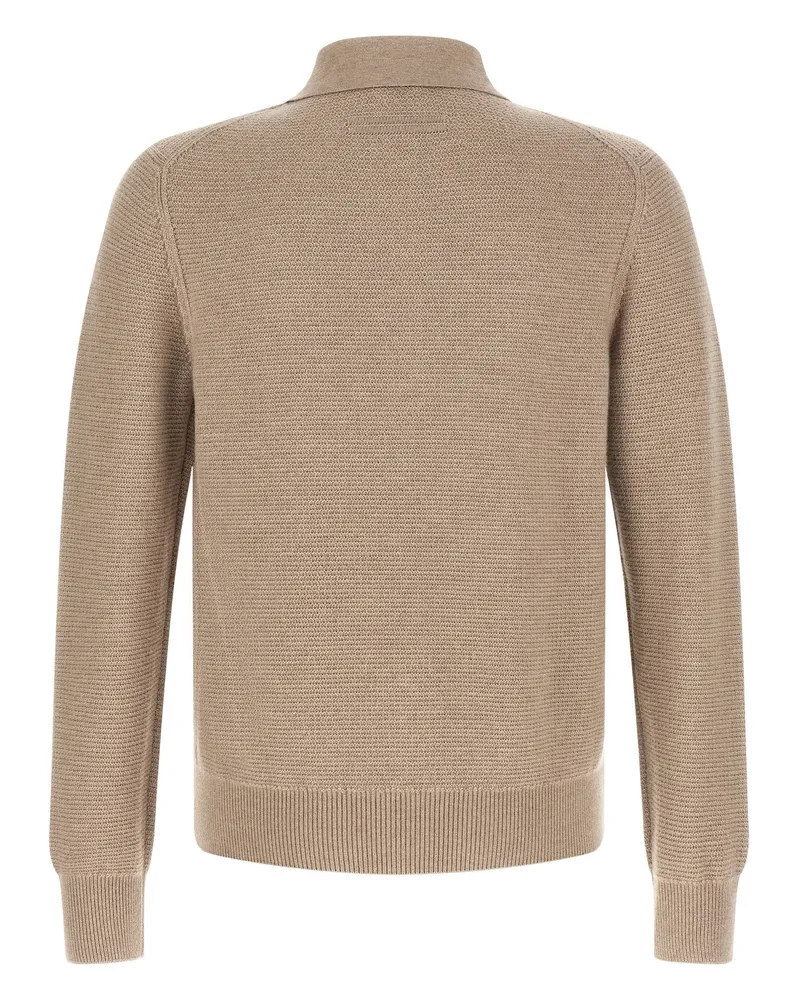 Ermenegildo Zegna Oasi Shirt — Beige Beige