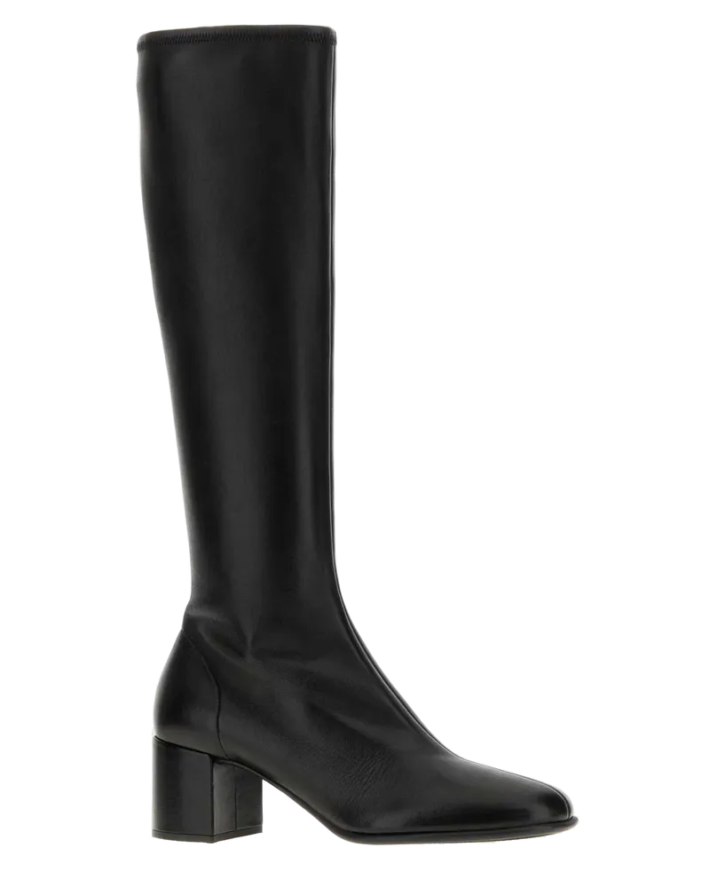 Prada Nappa Leather Boots Nero