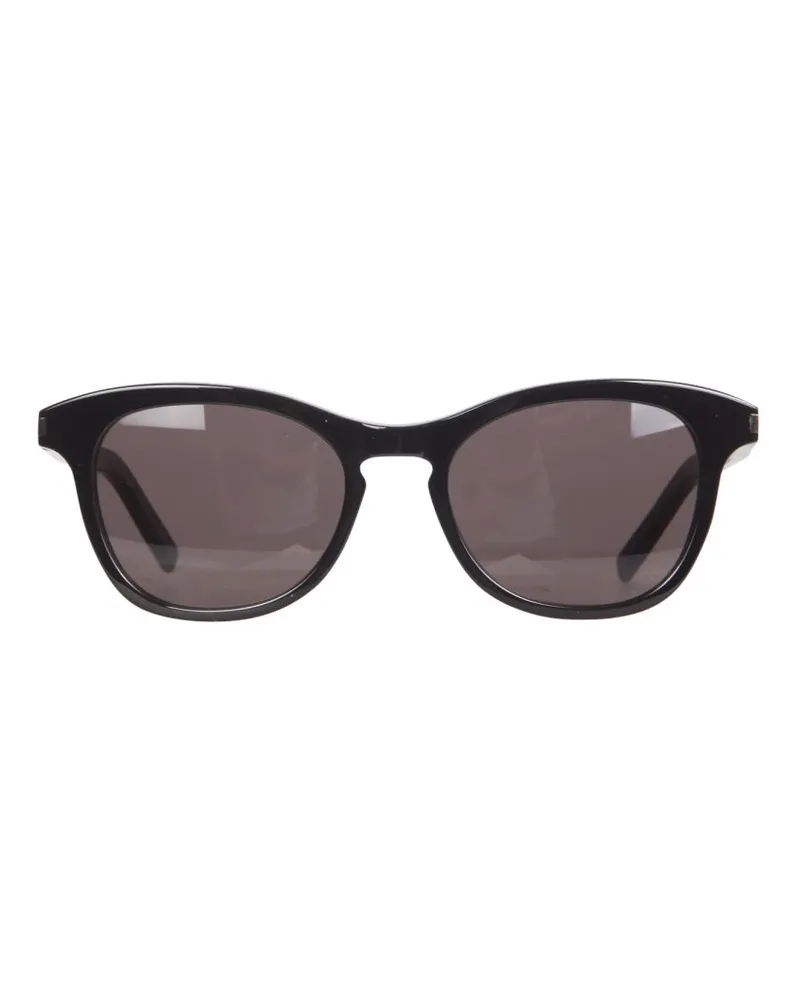 Saint Laurent 671643_Y99011000 Round Shape Sunglasses — Black Black